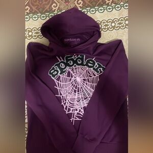 purple spider hoodie